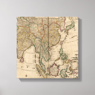 Lienzo China y la India