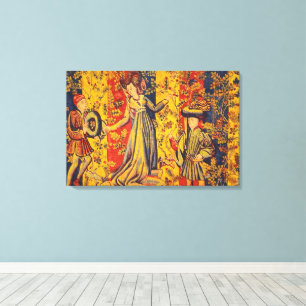 Lienzo Chinoiserie italiana de estilo mediterráneo de col