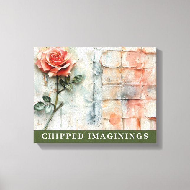 Lienzo CHIPPED IMAGININGS Stretched Canvas Print (Anverso)