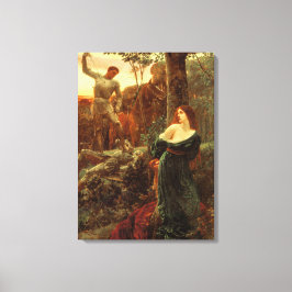 Lienzo Chivalry (de Frank Dicksee)