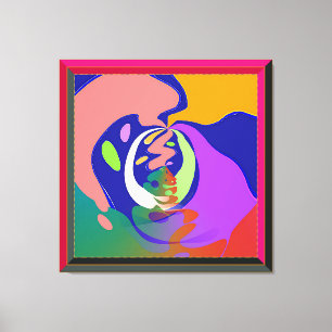 Lienzo ¡Chorreón! Contemporáneo