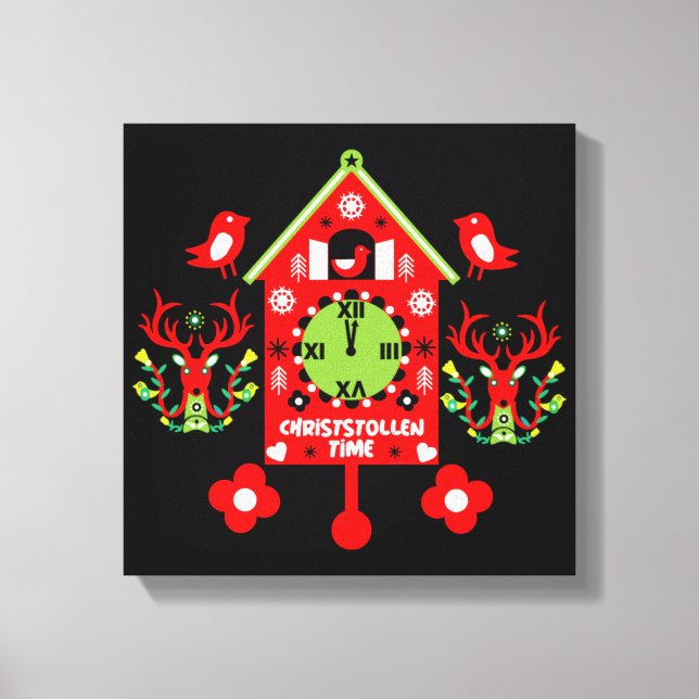 Lienzo Christstollen Weihnachtsstollen Stollen Xmas Apron (Anverso)