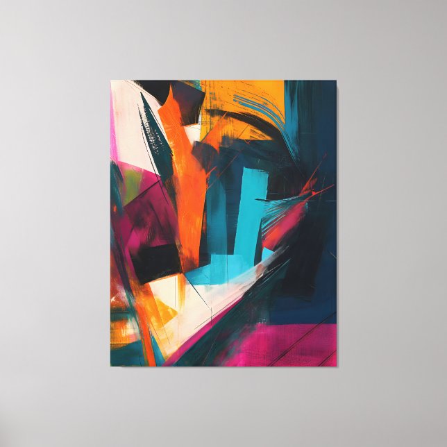 Lienzo Chromatic Crosscurrents (Anverso)