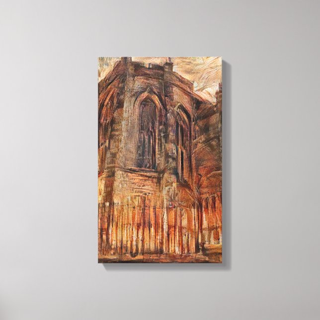 Lienzo Church of the Holy Rude (Anverso)