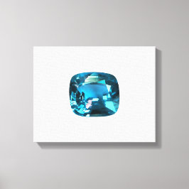 Lienzo Cian Sky Blue