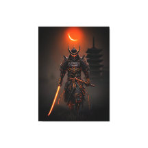 Ciberpunk Samurai Futurista Guerrero