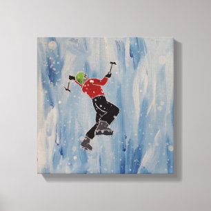 Lienzo Ciclador de hielo