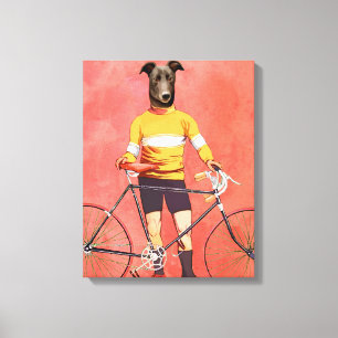 Lienzo Ciclista Greyhound