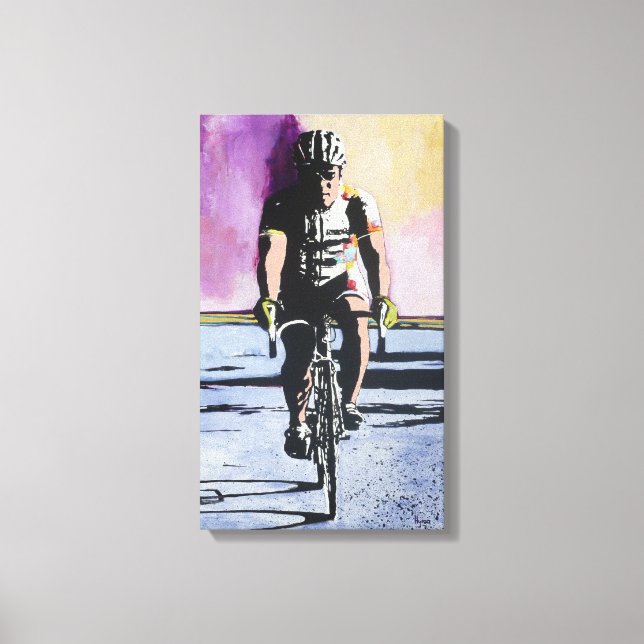 Lienzo Ciclista individual (Anverso)