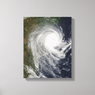 Lienzo Ciclón tropical Favio sobre Mozambique