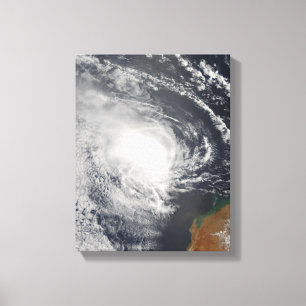 Lienzo Ciclón tropical Jacob que se acerca a Australia