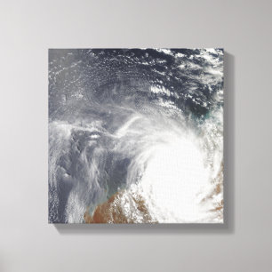 Lienzo Ciclón tropical Lorenza sobre Australi occidental