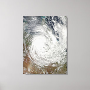 Lienzo Ciclón tropical Yasi sobre Australia 2