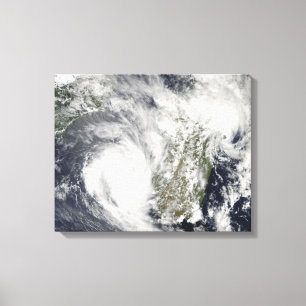 Lienzo Ciclones tropicales Eric y Fanele 2