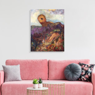 Lienzo Cíclope   Odilon Redon  
