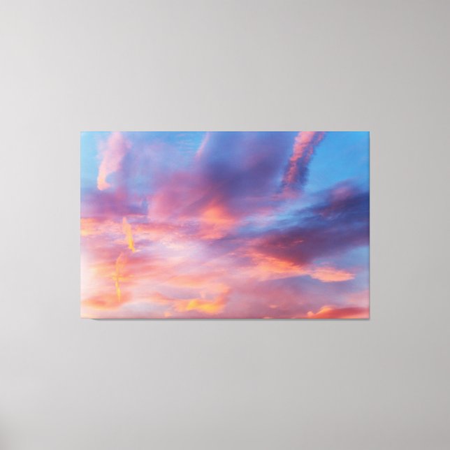 Lienzo cielo coqueto (Anverso)