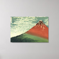 Cielo despejado Ukiyo-e Sur de Hokusai o Fuji Rojo