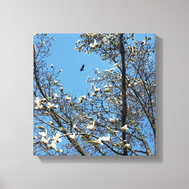 Lienzo cielo en primavera (Anverso)