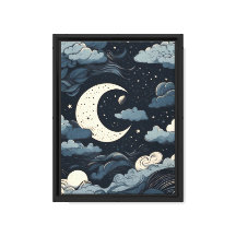 Cielo nocturno místico