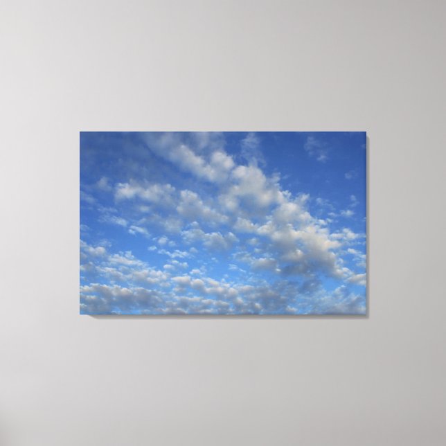 Lienzo Cielo nublado (Anverso)