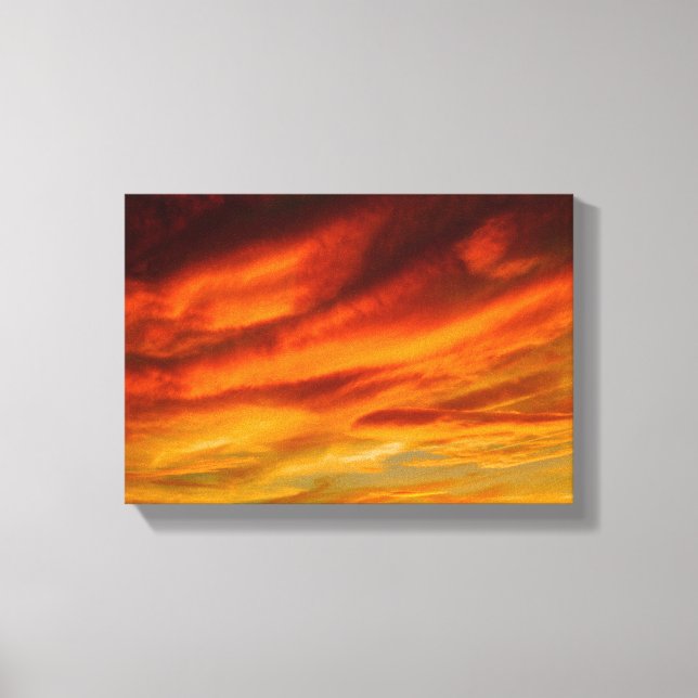 Lienzo Cielo pintado (Anverso)