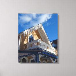 Lienzo Cielos azules y pan de jengibre - Viñedo de Martha