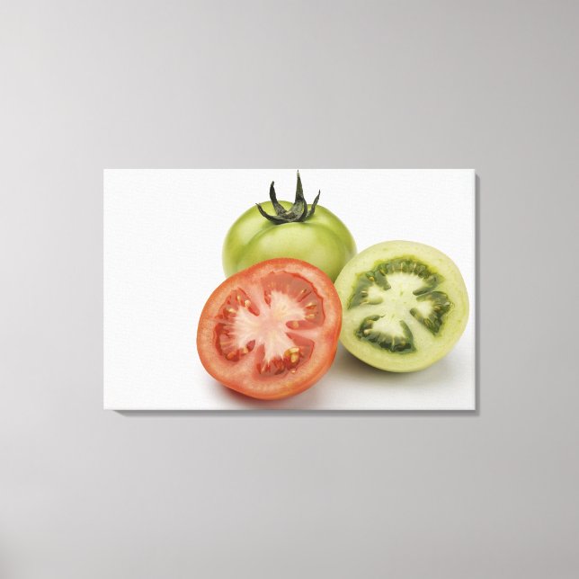 Lienzo Cierre de tres tomates (Anverso)