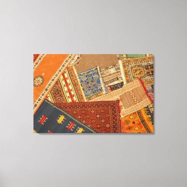 Lienzo Cierre del cobertor de alfombras (Anverso)