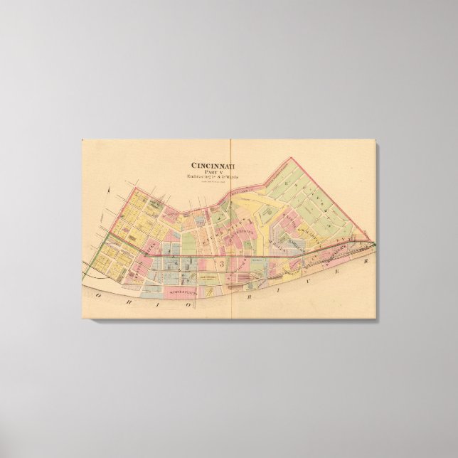 Lienzo Cincinnati, Ohio 4 (Anverso)