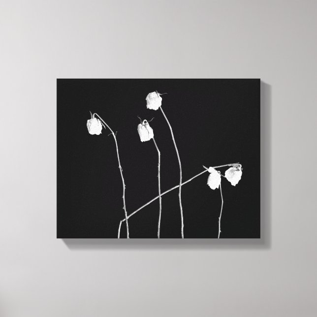 Lienzo Cinco Rosas (Anverso)