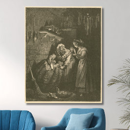 Lienzo Cinderella Pumpkin - Gustave Doré