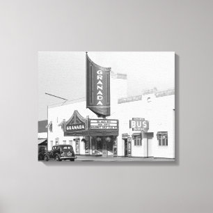 Lienzo Cine Granada, 1938