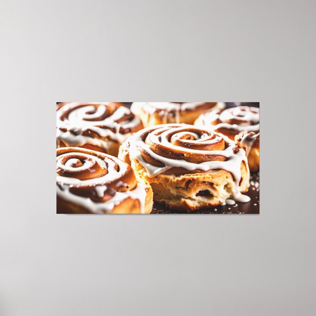 Lienzo Cinnamon Roll (Anverso)