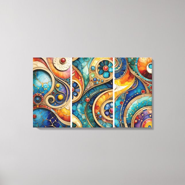 Lienzo Circo de agua (Anverso)