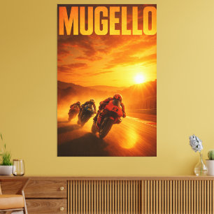 Lienzo Circuito de Mugello MotoGP Gran Premio Italiano 20