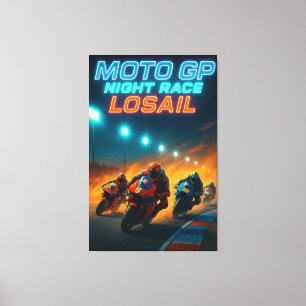 Lienzo Circuito Internacional de Losail MotoGP Qatar Gran