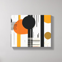 Lienzo círculos abstractos