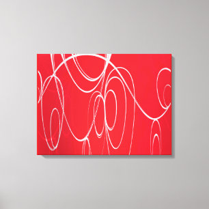 Lienzo Círculos de baile