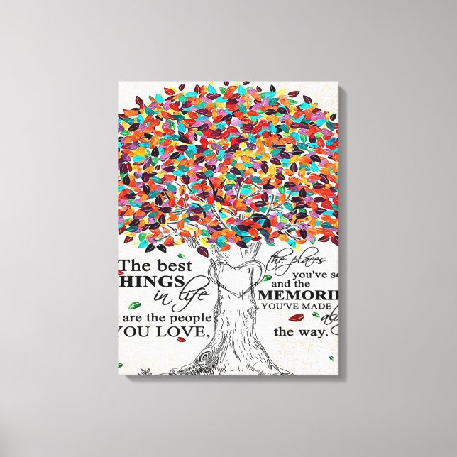 Lienzo Cita De Amor Para Marido, Regalo De Cumpleaños De  (Anverso)