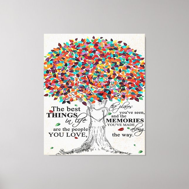 Lienzo Cita de amor para marido, regalo de cumpleaños par (Anverso)