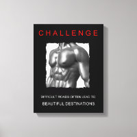 cita de desafío motivacional de éxito deportivo