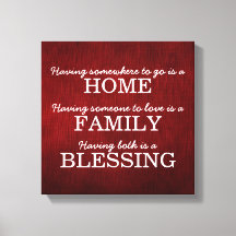 Cita de familia de tipografía motivacional