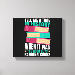 Lienzo Cita de Libros Prohibidos