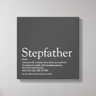 Lienzo Cita de Stepdad de Guay Gray Stepfather