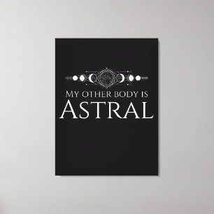 Lienzo Cita Divertida del Proyecto Astral