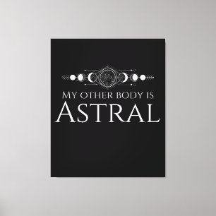 Lienzo Cita Divertida del Proyecto Astral