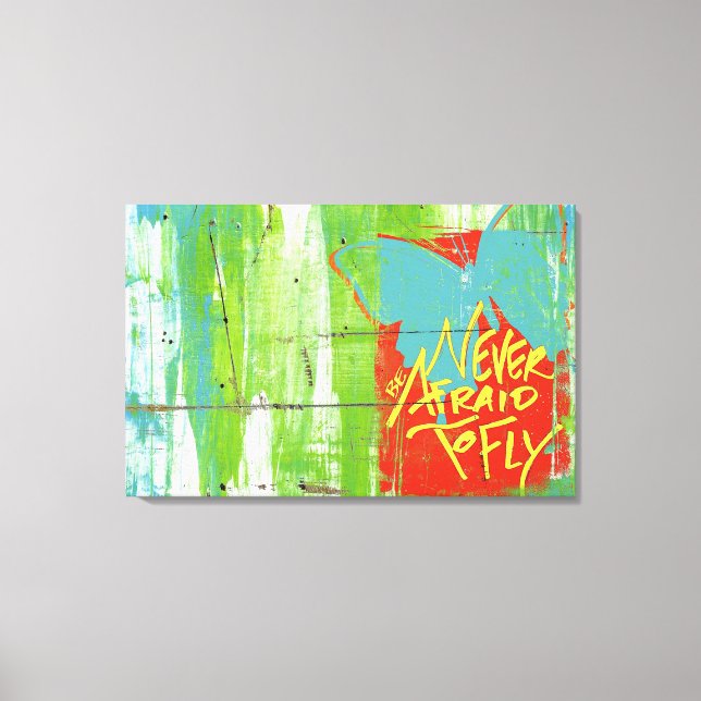 Lienzo Cita inspiradora (Anverso)