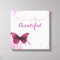 Cita inspiradora Con Una Mariposa De Acuarela