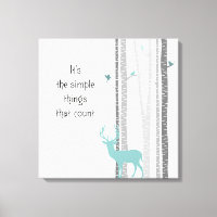 Cita Inspiradora de Birch Trees Deer