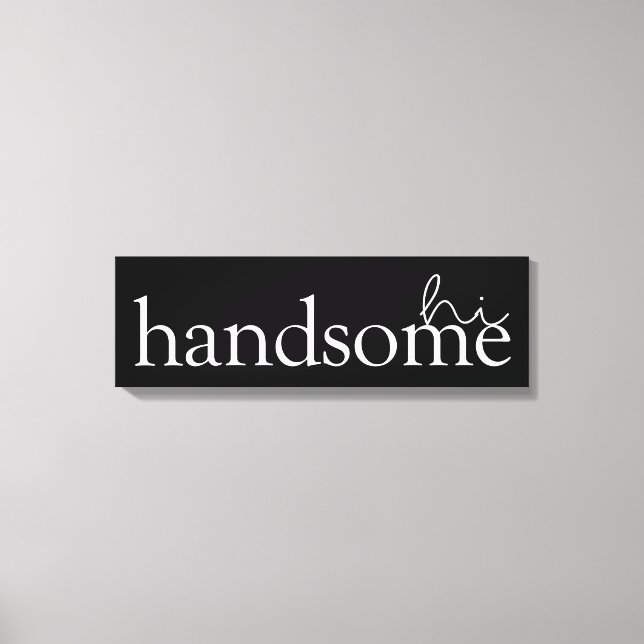 Lienzo Citas de amor V (Anverso)